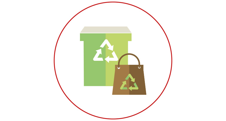 icon for Recycled Material